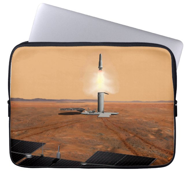 An Ascent Vehicle Leaving Mars. 2 Laptop Sleeve (Front)