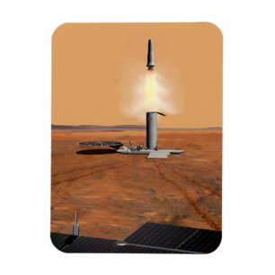 An Ascent Vehicle Leaving Mars. 2 Magnet