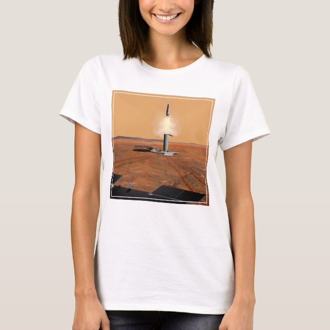 An Ascent Vehicle Leaving Mars. 2 T-Shirt (Front)