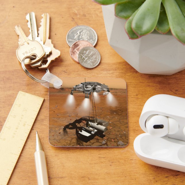 An Ascent Vehicle Leaving Mars. Key Ring (Desk)