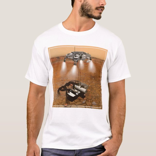 An Ascent Vehicle Leaving Mars. T-Shirt (Front)