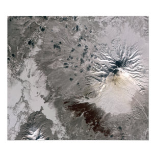 An ash rich plume rises photo print