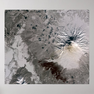 An ash rich plume rises poster