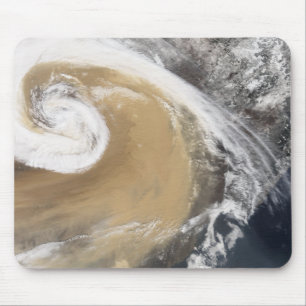 An Asian dust storm crosses the Pacific Mouse Mat