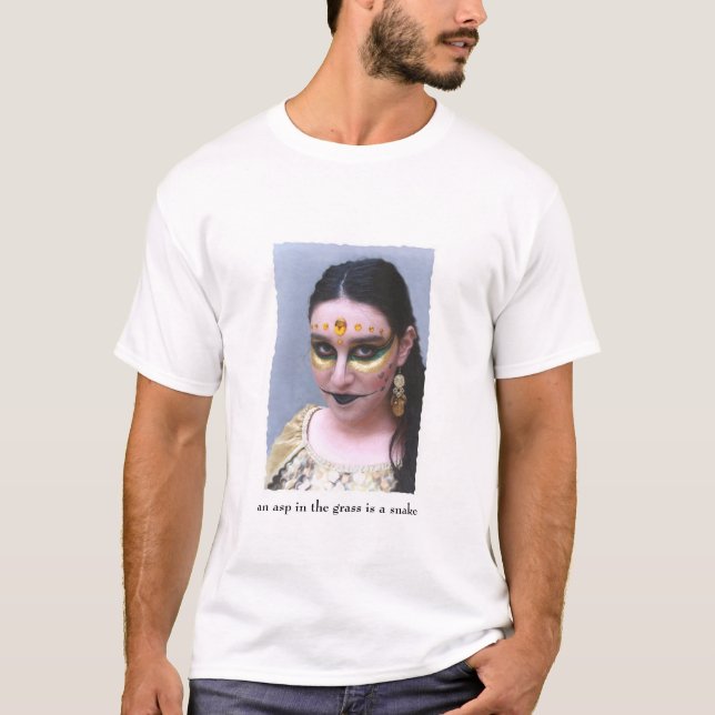 An asp in the grass T-Shirt (Front)