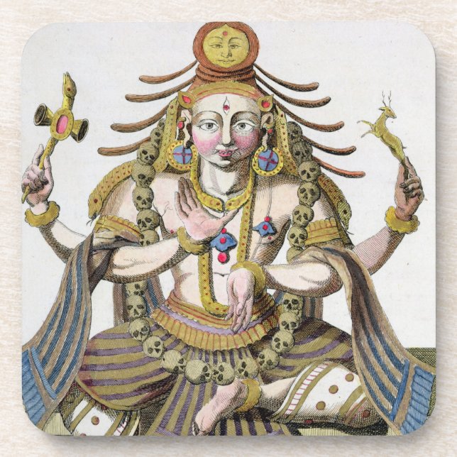 An aspect of Shiva, from 'Voyage aux Indes et a la Coaster (Front)