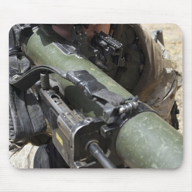 An assaultman mouse mat (Front)