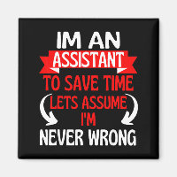 An assistant to save time, let's assume wrongAn as