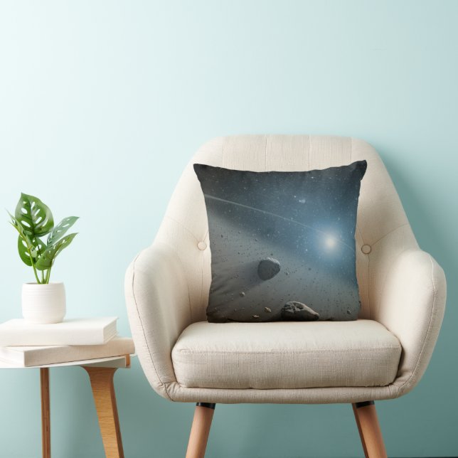 An Asteroid Belt Around The Bright Star Vega. Cushion (Chair)