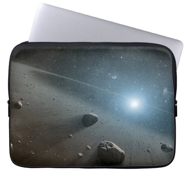 An Asteroid Belt Around The Bright Star Vega. Laptop Sleeve (Front)