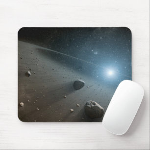 An Asteroid Belt Around The Bright Star Vega. Mouse Mat