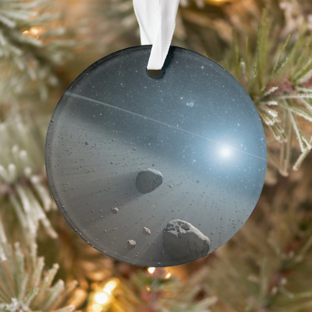 An Asteroid Belt Around The Bright Star Vega. Ornament (Tree)
