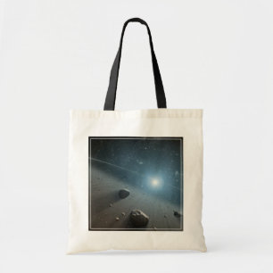 An Asteroid Belt Around The Bright Star Vega. Tote Bag
