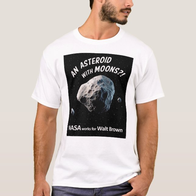 An Asteroid with Moons HPT T-shirt (Front)