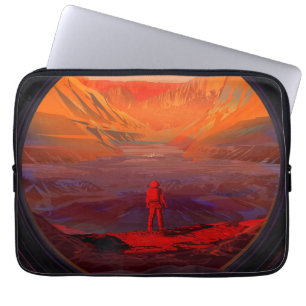 An Astronaut On Mars Laptop Sleeve