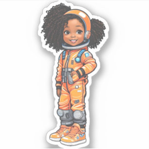 An Astronaut Team Member - Orange