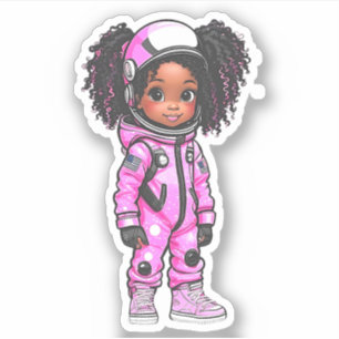 An Astronaut Team Member - Pink