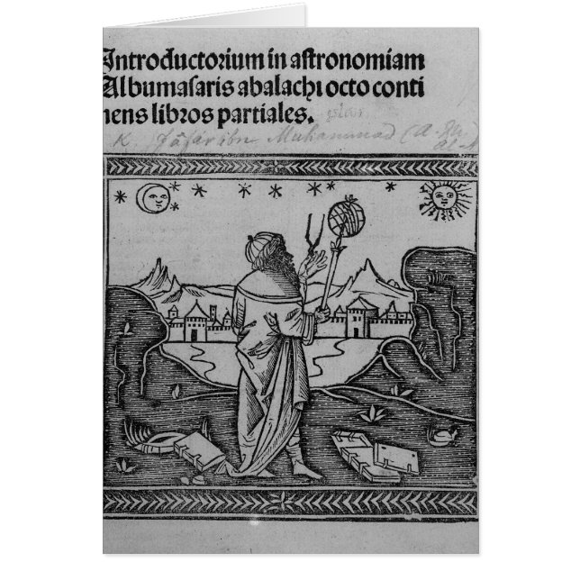 An Astronomer stargazing (Front)