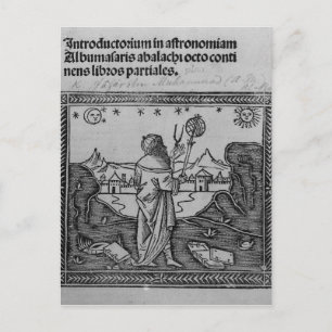 An Astronomer stargazing Postcard