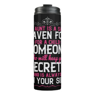 An Aunt Is A Safe Haven For A Child-01.Png Thermal Tumbler