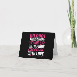An Aunt Is Someone Special To Remember With Warmth Invitation