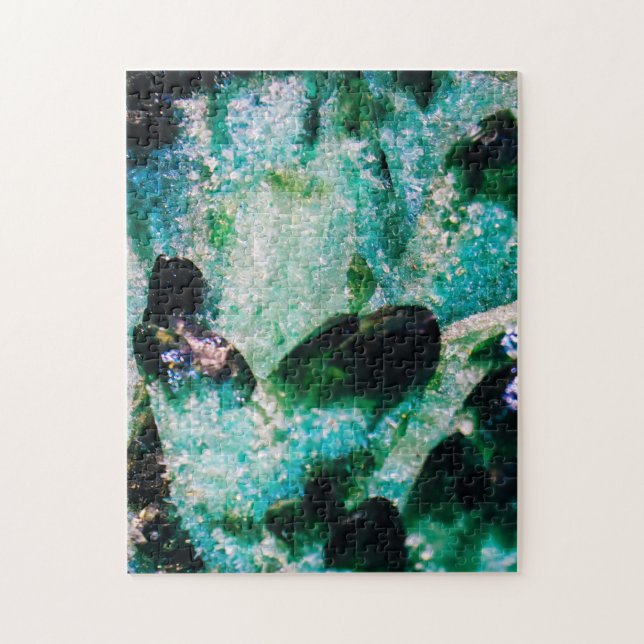 An Aura of Emeralds Jigsaw Puzzle (Vertical)