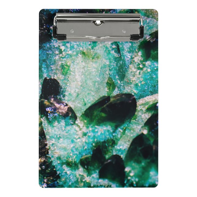 An Aura of Emeralds Mini Clipboard (Front)