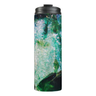An Aura of Emeralds Thermal Tumbler