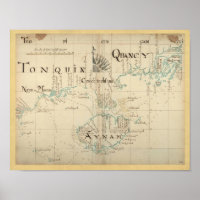 An Authentic 1690 Pirate Map
