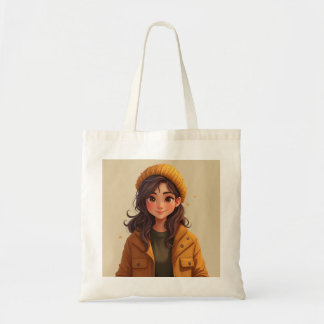 an autumn girl's bag