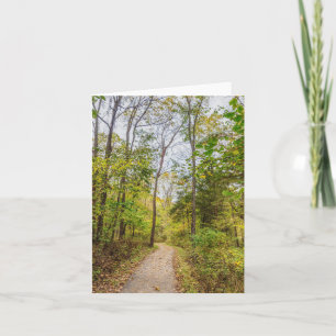 An Autumn Runge Walk Card