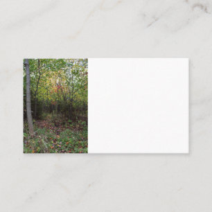 An Autumn Stroll Business Card