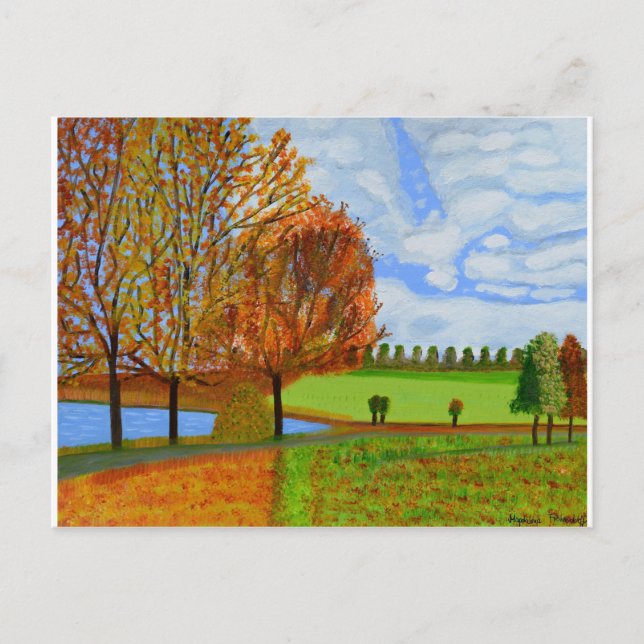 An Autumn Walk Postcard (Front)