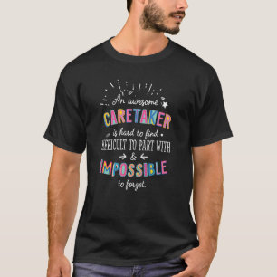 An Awesome Caretaker Cute Nanny Idea T-Shirt