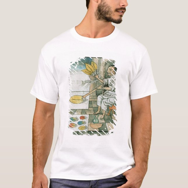 An Aztec feather artisan T-Shirt (Front)