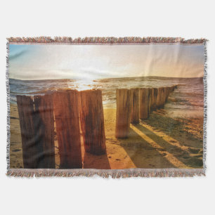 An der Nordseeküste Throw Blanket