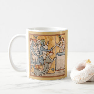 An Early Martyrdom of St. Thomas Becket in Art Coffee Mug