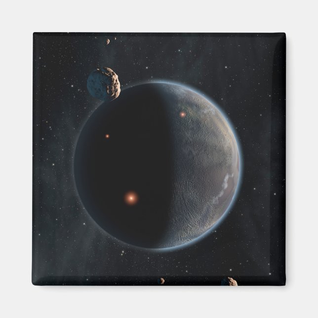 An Earth-Like Planet Rich In Carbon And Dry. Magnet (Front)