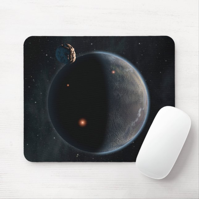 An Earth-Like Planet Rich In Carbon And Dry. Mouse Mat (With Mouse)