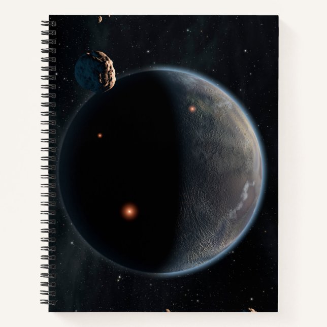 An Earth-Like Planet Rich In Carbon And Dry. Notebook (Front)