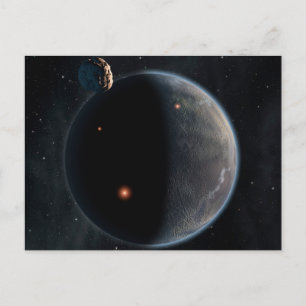 An Earth-Like Planet Rich In Carbon And Dry. Postcard