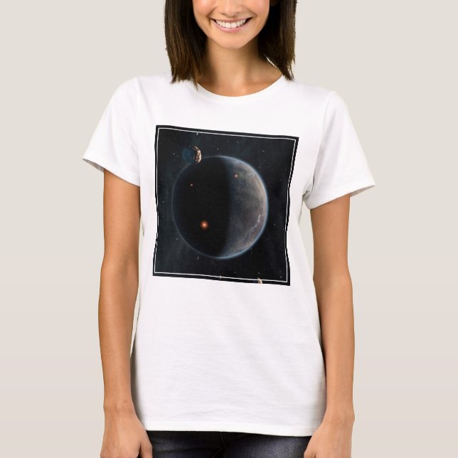 An Earth-Like Planet Rich In Carbon And Dry. T-Shirt (Front)
