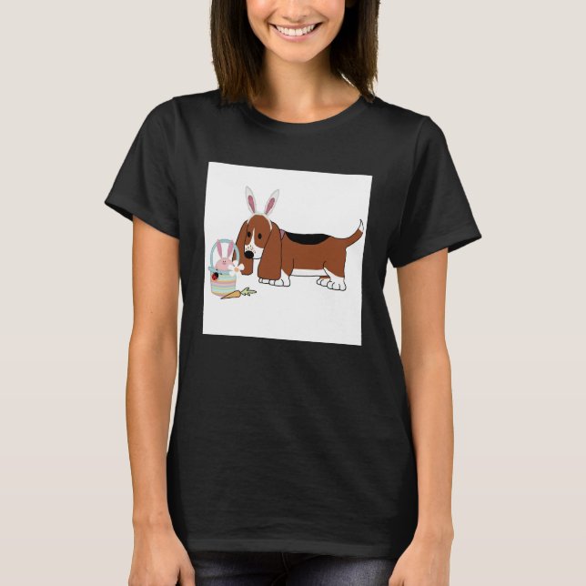 An Easter Basset Women's Tee (Front)