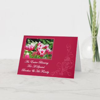 An Easter Blessing Card Brother & His Family