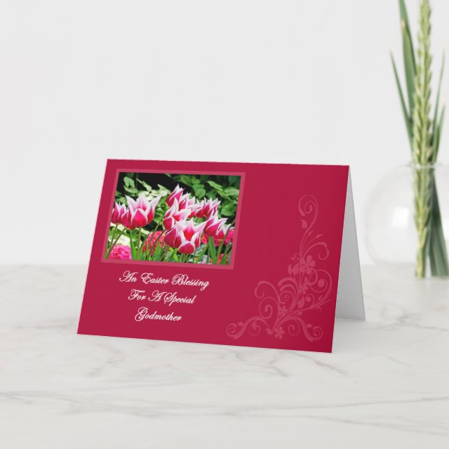 An Easter Blessing Card Godmother (Front)