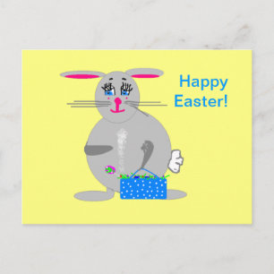 An Easter Bunny Postcard