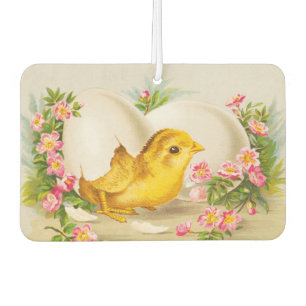 "An Easter Offering" Vintage VIctorian Card, 1884 Car Air Freshener