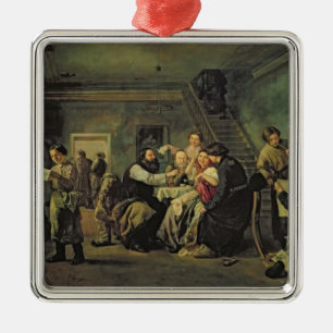 An Eating House, 1859 Metal Tree Decoration