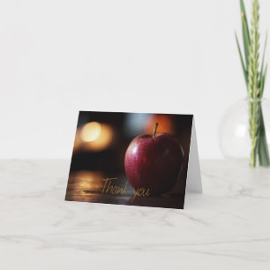 An Educator's Thank You Note Card