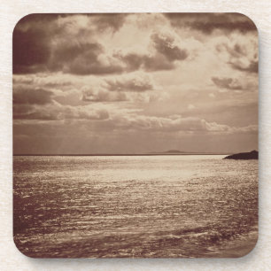An Effect of the Sun, Normandy c.1857 (sepia photo Coaster